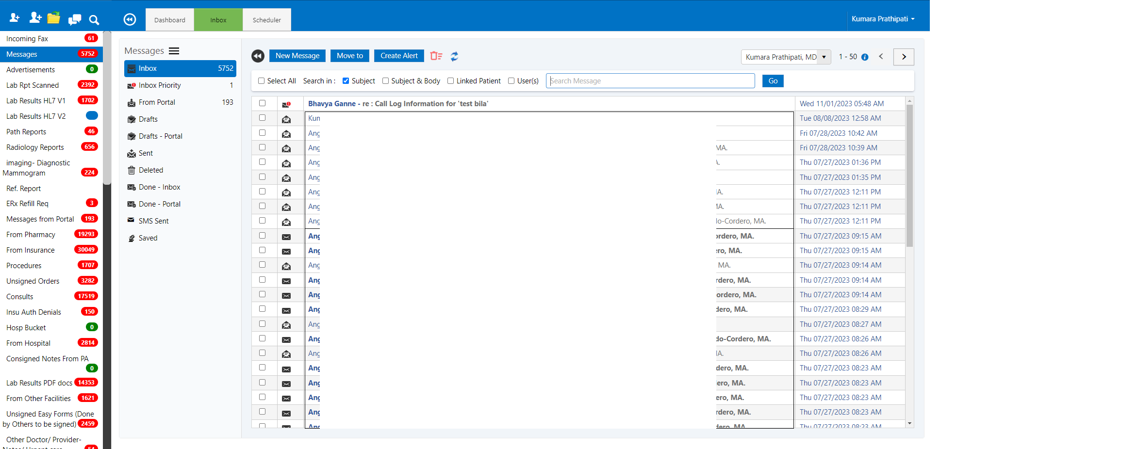screenshot of EHR YOUR WAY
